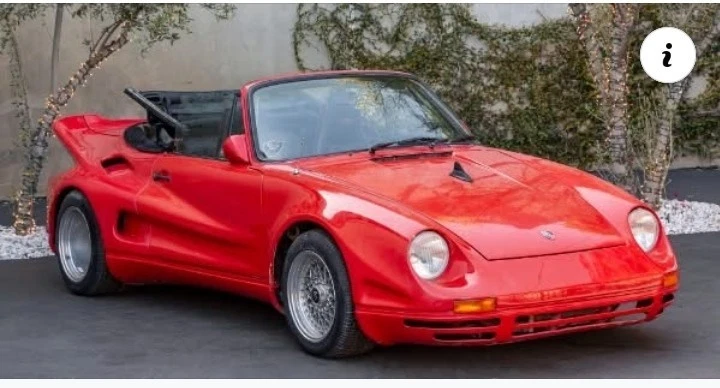 Modellino Porsche 911 Cabrio Koenig Specials in Plastica scala 1: 24 Viola Blu M - Immagine 1 di 1