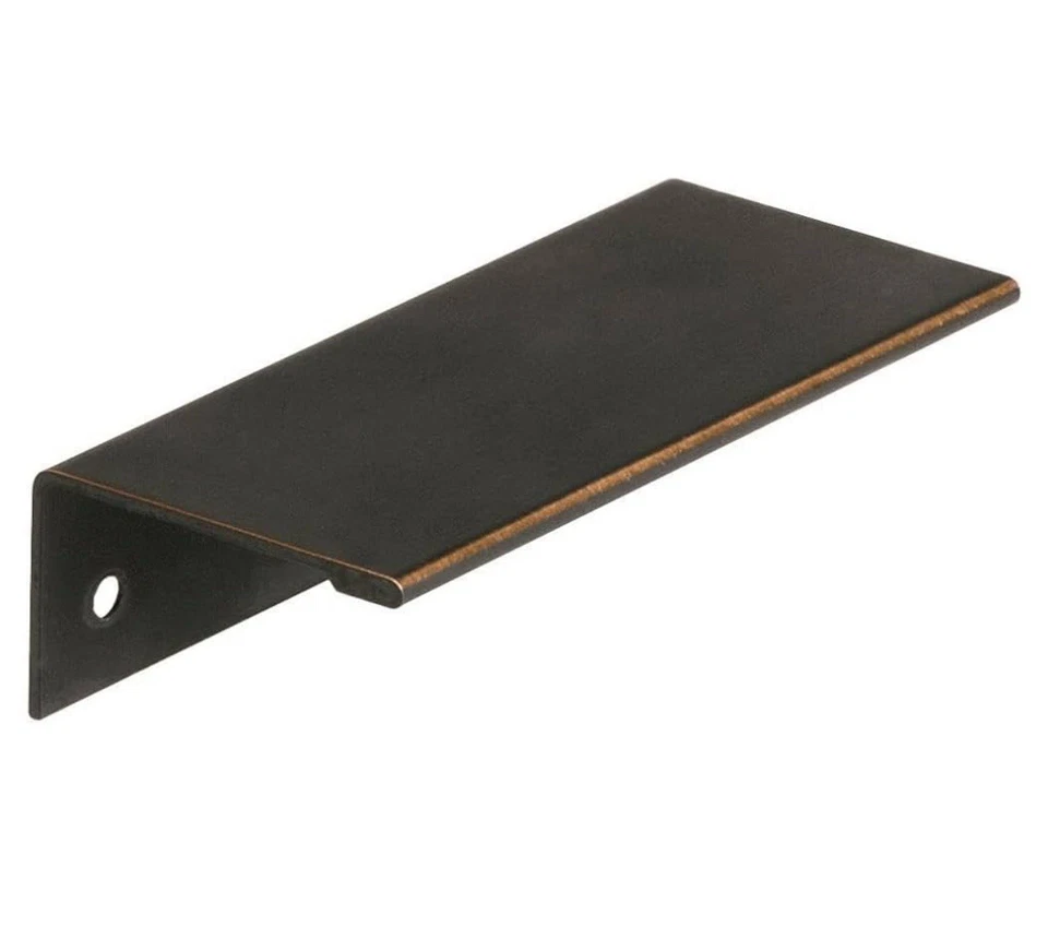 Amerock BP36574ORB Edge Pull 3-3/4" Finger Cabinet Pull Oil Rubbed Bronze