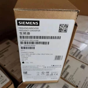 Nuovo sigillato in fabbrica nuovo SIEMENS 6SL3210-1SE12-2UA0 spedizione gratuita - Foto 1 di 4