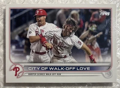 2022 Topps Series 1 #321 City Of Walk-Off Love BRYCE HARPER - Image 1 of 2