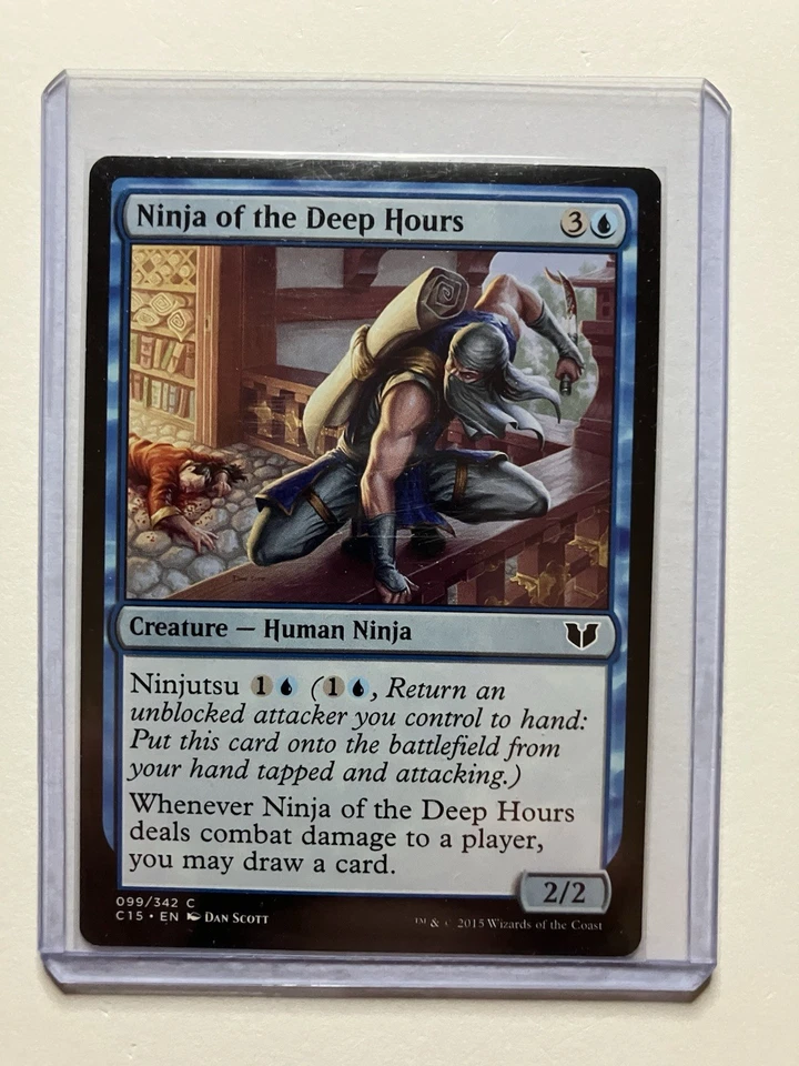 Magic The Gathering Ninja Of The Deep Hours Common Standard - Image 1 of 4