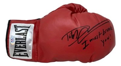 Dolph Lundgren Signed Everlast Boxing Glove I Must Break You Inscribed PSA ITP - Image 1 of 4