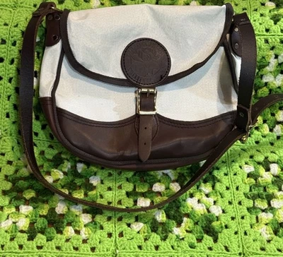 Paquete Duluth Artesanal Mediano De Lujo Cartera Lona Cuero Borde Clásico Foto 1 de 4