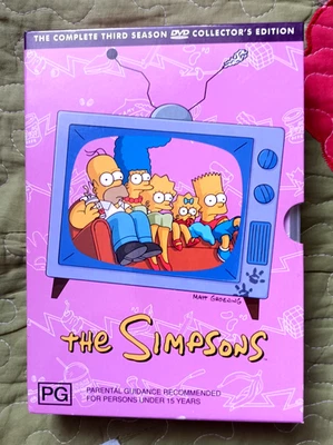 THE SIMPSONS DVD COMPLETE THIRD SEASON 3 - COLLECTOR'S EDITION - 4 DISC BOXSET - Image 1 of 2
