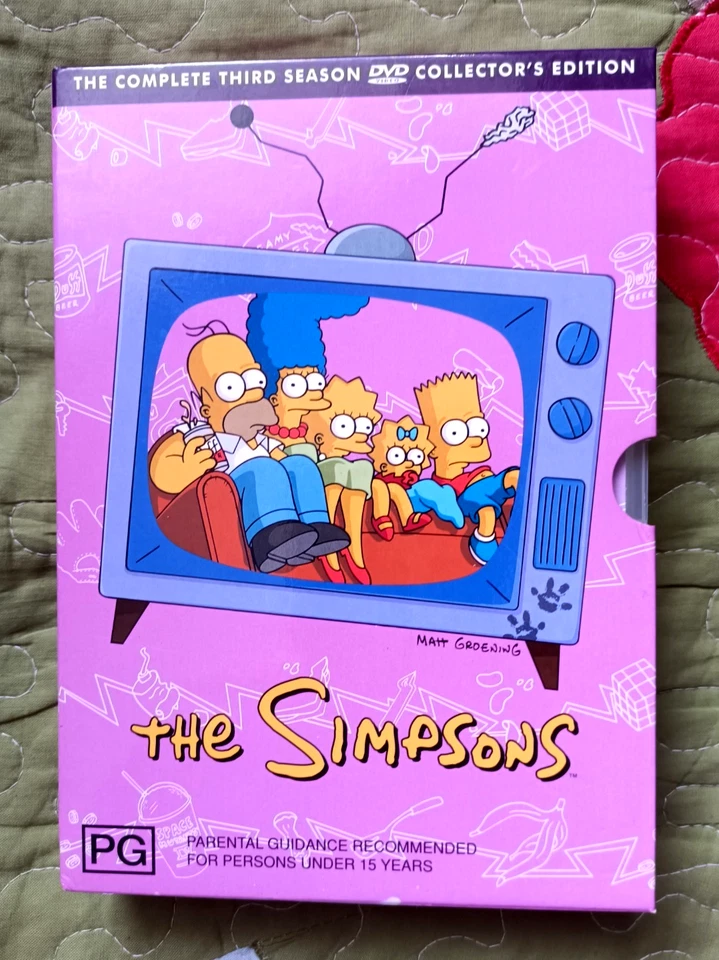 THE SIMPSONS DVD COMPLETE THIRD SEASON 3 - COLLECTOR'S EDITION - 4 DISC BOXSET - Image 1 of 2