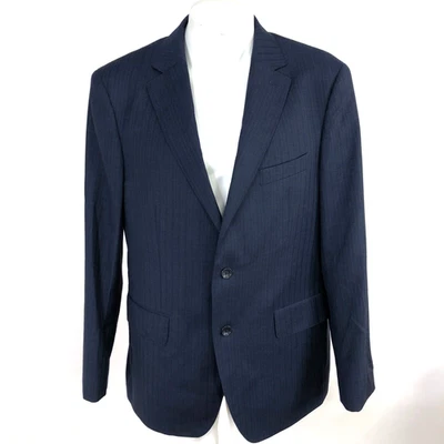 Charles Tyrwhitt Calce Clásico Super 100's 42 R Lana Botón Traje Abrigo Deportivo Chaqueta Foto 1 de 4