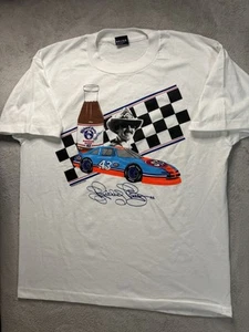VTG 90s Richard Petty Single Stitch Nascar T-Shirt Size XL Made In USA Retro - Picture 1 of 12