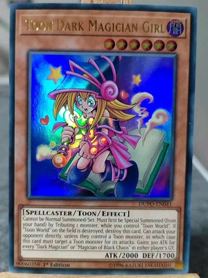 TOON DARK MAGICIAN GIRL - DUPO-EN041 Ultra Rare / 1st Edition Near Mint  - Bild 1 von 3