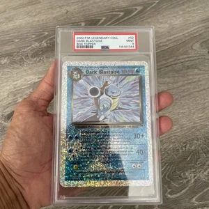 Dark Blastoise PSA 9 Pokemon Legendary Collection #S2 Reverse Holo Box Topper - Bild 1 von 8