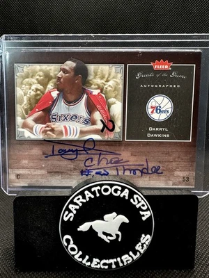 2005-06 Greats of the Game Autographs Darryl Dawkins AUTO PHILADELPIA 76ERS - Image 1 of 4