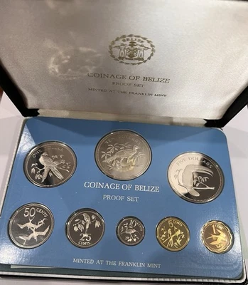 1975 Belize 8 Coin Proof Set - KM# PS3 - Image 1 of 4