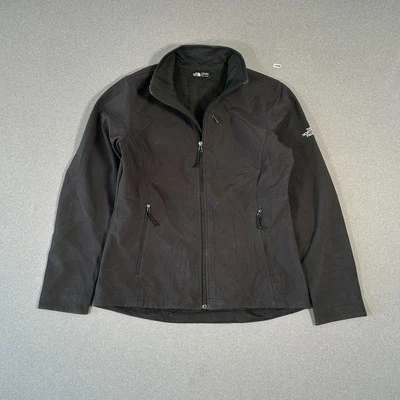 The North Face Jacket Womens Medium SoftShell Walking Hiking Coat, Black - Image 1 of 4
