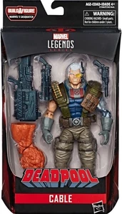 Marvel Legends Cable 6 Zoll Actionfigur BAF Sasquatch - Bild 1 von 3
