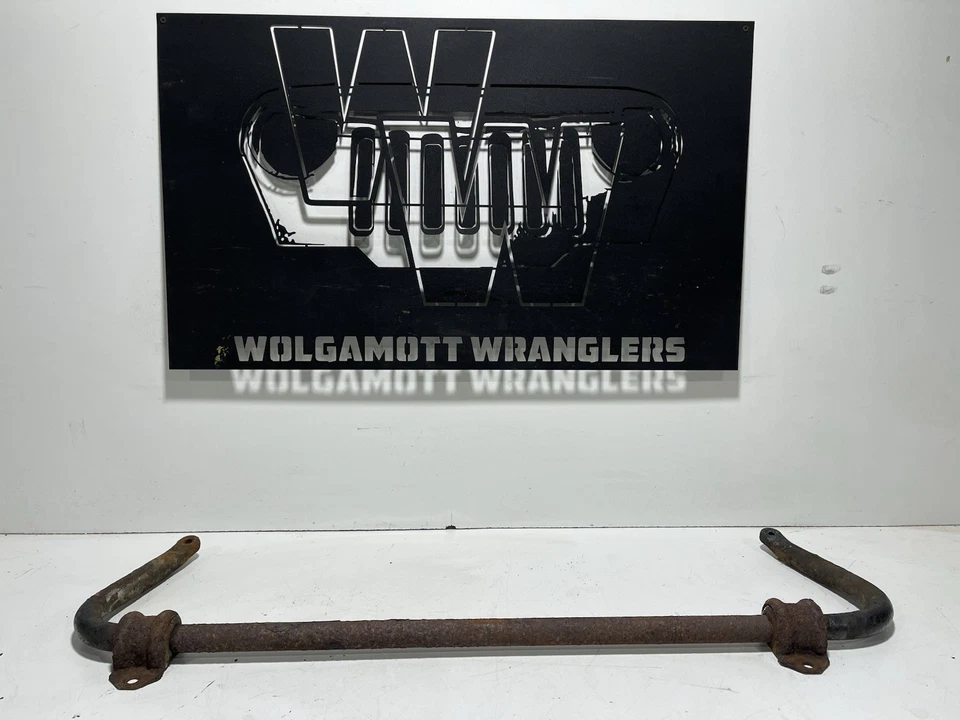 Barra estabilizadora delantera de fábrica con buje 97-06 Jeep TJ Wrangler OEM 52087824 Foto 1 de 4