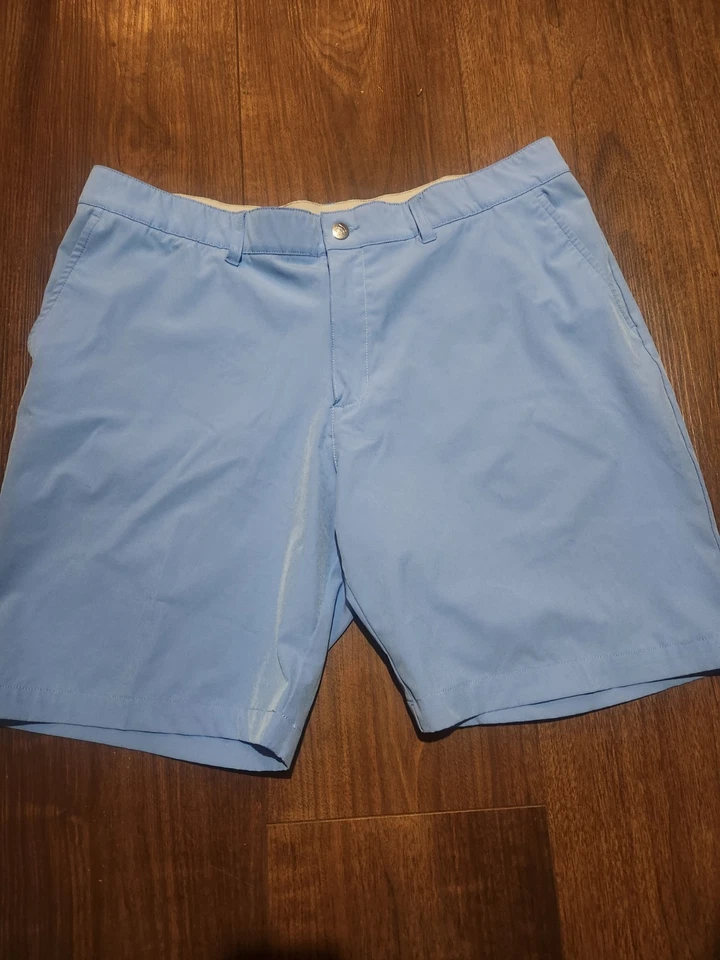 Pantalones cortos de golf Adidas Ultimate 365 elásticos para hombre talla 38 azules Foto 1 de 4