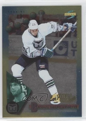 Bryan Marchment #107 1994-95 Score Gold Line 1m4 Foto 1 de 3