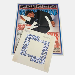 Steve Martin Rolling Stone VTG 1977 18x22 TV Show Promo Poster 10th Aniversary - Picture 1 of 6