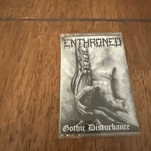Davis CA Band Enthroned “Gothic Disturbance” Demo Cassette Tape Death Metal  - Bild 1 von 3