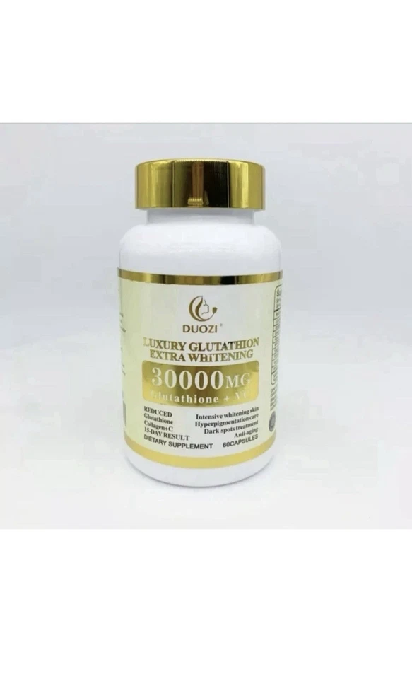 PROMOTION💫💫GLUTATHIONE CAPSULES WHITENING COLLAGEN LIGHTENING x 60 - Image 1 of 1