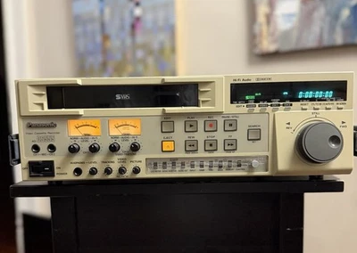 Panasonic AG-DS555P Video Cassette Editing Recorder SVHS HiFi TESTED - Image 1 of 2