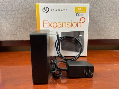 Seagate Expansion 14TB, USB 3.0, External Hard Drive (STEB14000400) - Black - Image 1 of 4