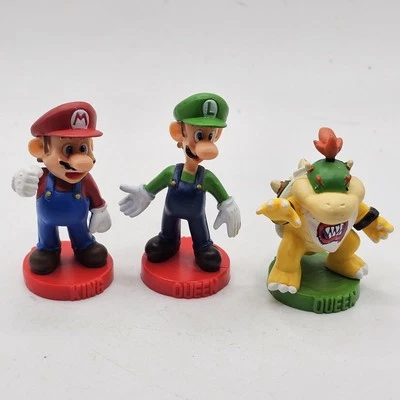 Super Mario King Luigi Queen Bowser Jr Queen Piece Chess Game Replacement - Image 1 of 4