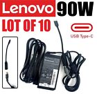 LOT OF 10 Lenovo 90W Type-C USB-C AC Adapter For ThinkPad X1 Carbon Yoga Tablet