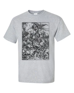 Albrecht Durer Four Horsemen of the Apocalypse T-Shirt - Picture 1 of 4