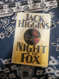 Used Books Night Of The Fox by Jack Higgins Hardcover Book Thriller Suspense - Bild 1 von 6