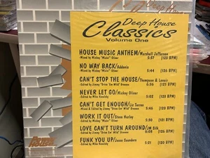 POWERHOUSE DEEP HOUSE CLASSICS 1 LP MARSHALL JEFFERSON JM SILK STEVE HURLEY - Picture 1 of 1