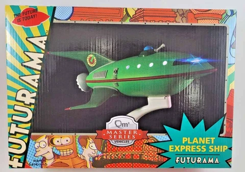 PLANET EXPRESS SHIP FUTURAMA QMx MASTER SERIES VEHICLES UNOPENED BOX 2018 Cover