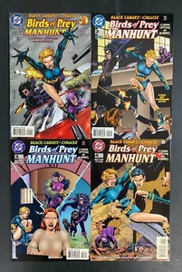 Birds of Prey: Manhunt (1996) #'s 1 2 3 4 Complete VF/NM (9.0) Set Black Canary - Picture 1 of 1