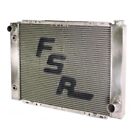 Fsr Racing 2719D2-16 Radiator 27.5" Wx19" H Driver Side Inlet Aluminum For Chevy