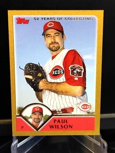Paul Wilson 2003 Topps Gold #565 - #/2003 - Cincinnati Reds - Picture 1 of 2