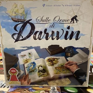 Sulle orme di DARWIN Spedizione Gratis 2-5 giocat NUOVO gioco da tavolo ITALIANO - Foto 1 di 4