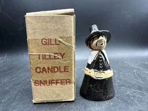 VTG GILL TILLEY PILGRIM CANDLE SNUFFER POTTERY OF WALES 1970-79 CLAY POTTERY - Picture 1 of 9