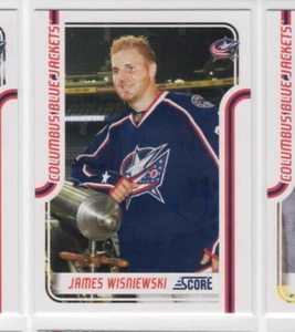 James Wisniewsk 11-12 Panini Score Hockey Base Common #149 Columbus Blue Jackets - Imagen 1 de 1