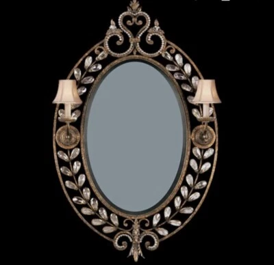 ХУДОЖЕСТВЕННЫЕ ЛАМПЫ 2 лампы настенное зеркало кристаллы коллекция A Midsummer Nights Dream - Изображение 1 из 3