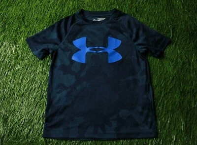 UNDER ARMOUR HEATGEAR ORIGINAL boys CASUAL SHIRT JERSEY T-SHIRT TEE YOUNG XS - Image 1 of 4