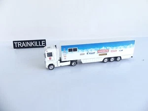 MAJORETTE 1:87 / CAMION RENAULT MAGNUM + REMORQUE ANDROS - Picture 1 of 5
