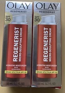 Crema microesculpidora Olay Regenerist con protector solar SPF30 1,7 oz EXP 11/23+ NUEVO - Imagen 1 de 2