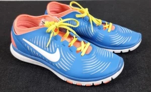 Zapatos para correr para mujer Nike 'Free Balanza' talla 6,5 EE. UU. azul rosa 3,0 599268-401 - Imagen 1 de 10