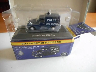 Atlas 4 650 104 Morris Minor 1000 Van West Riding Police Dog Patrol 1:43 + box - Image 1 of 4