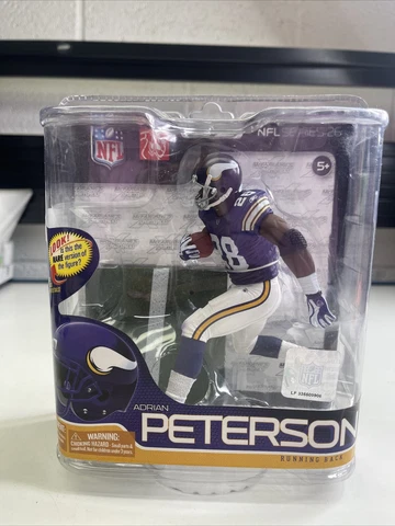 MINNESOTA VIKINGS ADRIAN PETERSON #28 NFL SERIES 26 CL ACTION FIGURE 688/3000 Cover
