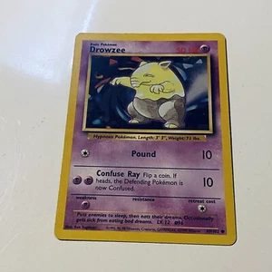 Drowzee - Base Set - 49/102 - Pokémon Trading Card Game - Picture 1 of 2