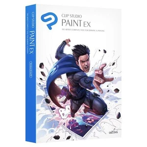 Clip Studio Paint EX V. 1 Win/Mac - Premium Edition  -  Retail Box - Picture 1 of 3