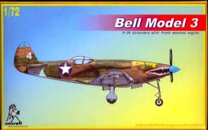 Unicraft Models 1/72 BELL MODEL 3 Airacobra with Front Mounted Engine - Picture 1 of 1