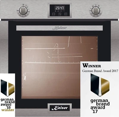 Kaiser EG 6372 Einbau Gasbackofen, Grill, Drehspieß, mit 1-fach-Teleskopauszug - Bild 1 von 4