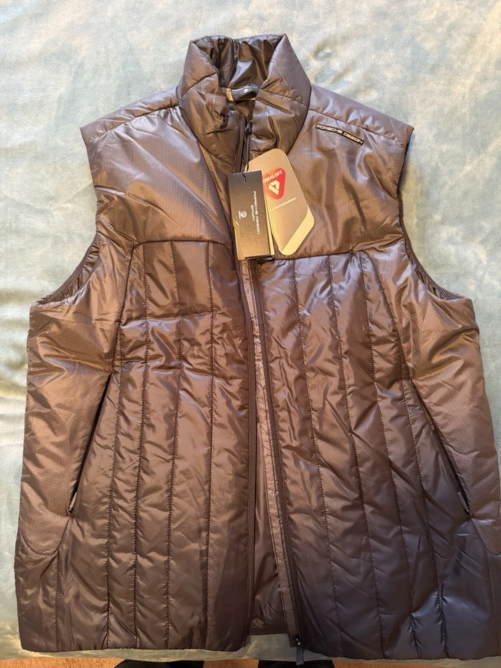 colete isolante Porsche Design Adidas P 5000 Primaloft novo com etiquetas preto - Imagem 1 de 4