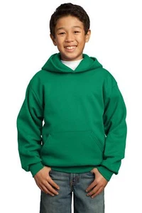 Port & Company PC90YH Youth Core Fleece Pullover Hooded Comfort Blend Sweatshirt - Picture 1 of 34